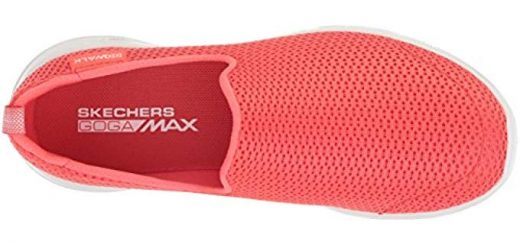 Skechers Performance Women's Go Walk Joy Walking Shoe,coral,5.5 M US 5 of 6