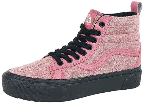 pink high top sneakers womens